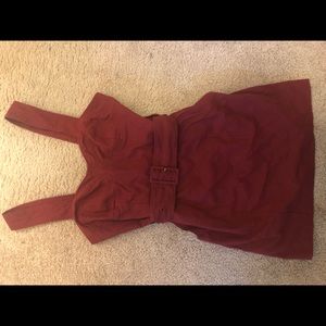 brand new dark red Urban Outfitters dress